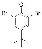 1,3-二溴-5-（叔丁基）-2-氯苯
